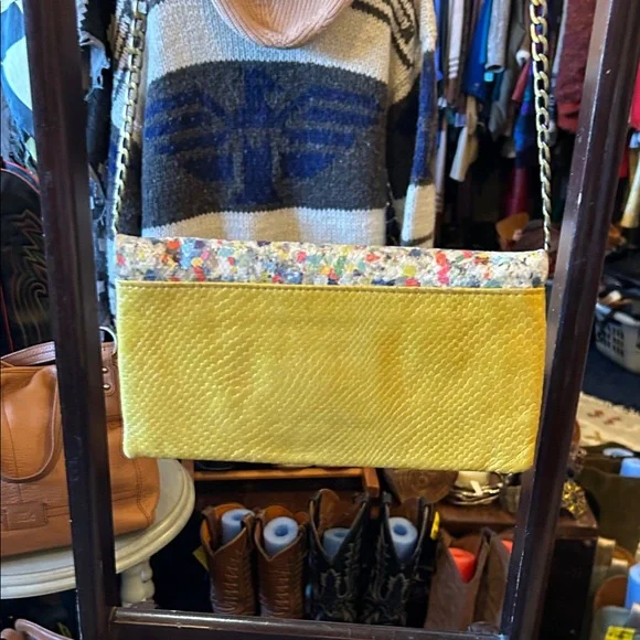 Multicolor Patterned Women's Bag - Picture 3 of 7